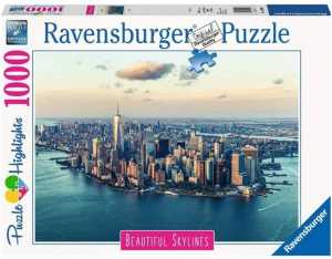 Ravensburger Puzzle, Puzzle 1000 Pezzi, New York, Puzzle Per Adulti, Collezione Skylines, Puzzle Città, Puzzle New York, Puzzle Ravensburger - Stampa Di Alta Qualità
