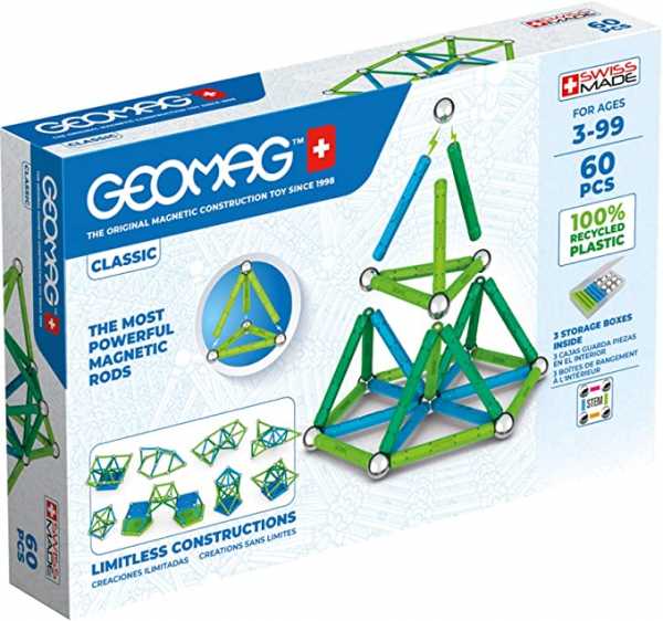 Toy Partner Geomag Green 60 Pezzi 272