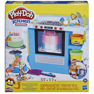 Hasbro Play-Doh Kitchen Creations - Playset Il Dolce Forno Di Play-Doh, Per Bambini Dai 3 Anni In Su, Con 5 Colori Di Pasta Da Modellare Atossica