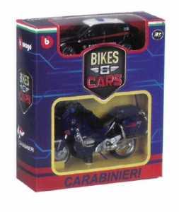 Bburago Bikes And Car Carabinieri Merchandising Ufficiale