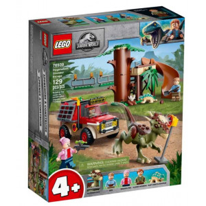 LEGO Jurassic World La Fuga Del Dinosauro Stygimoloch, Giochi Per Bambini Di 4 Anni Con Minifigures E Casa Sull'Albero, 76939